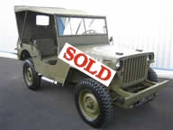 Willys Jeep Sold